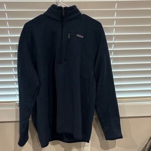 Patagonia Dark Blue Half-Zip Fleece